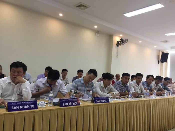 Buổi họp thứ 6 của VEC Diamonds Group