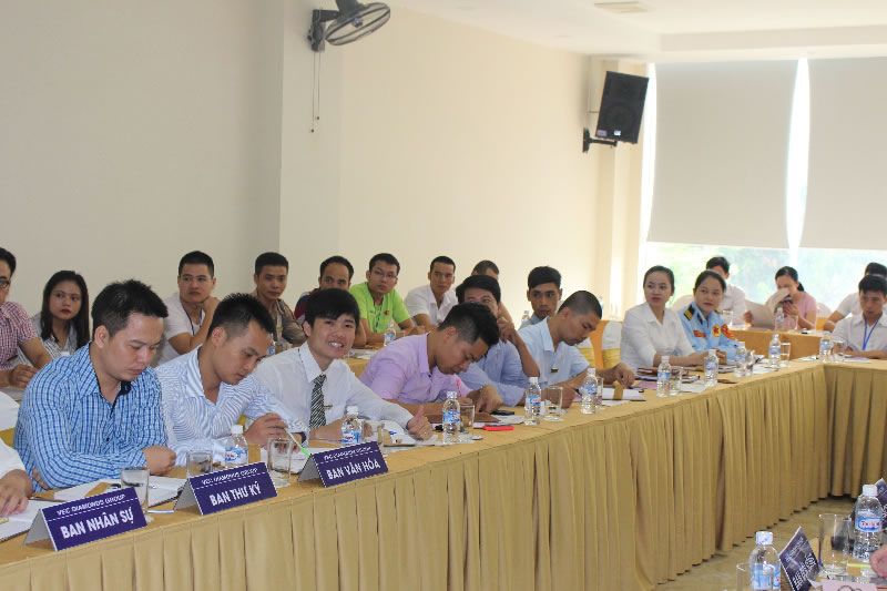 Buổi họp thứ 8 của VEC Diamonds Group