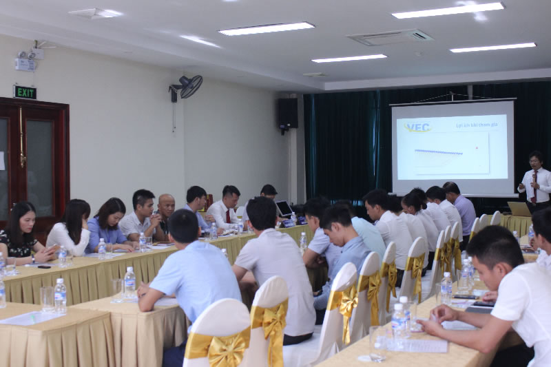Buổi họp thứ 9 của VEC Diamonds Group