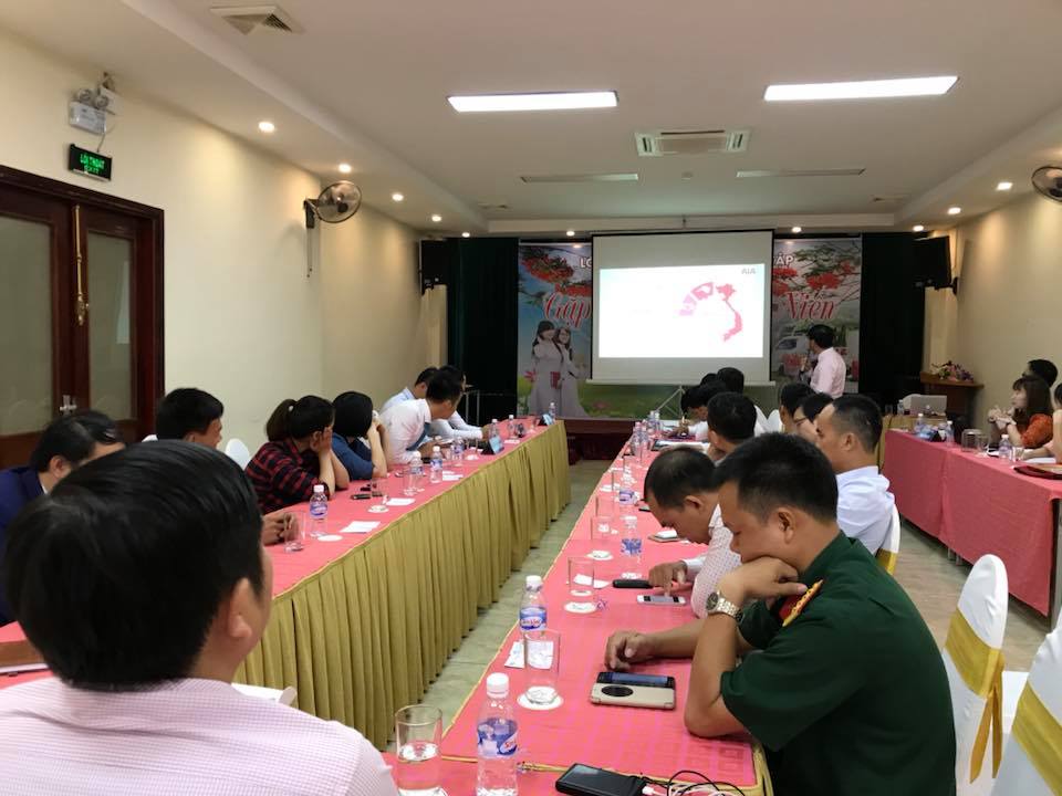 Cuộc họp của VEC Diamonds Group trong tâm bão số 3