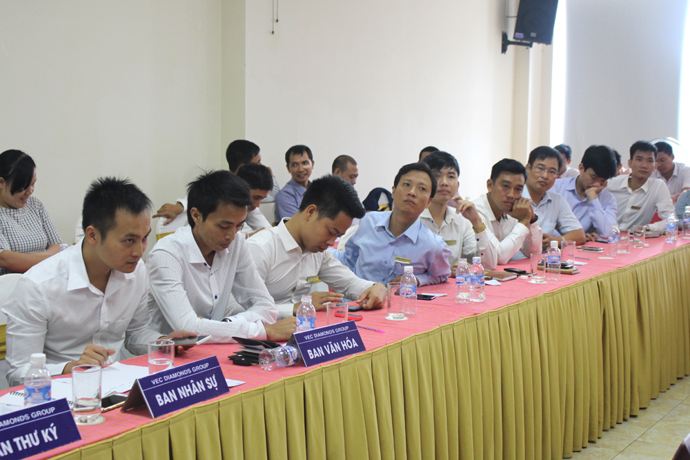 Buổi họp thứ 5 của VEC Diamonds Group