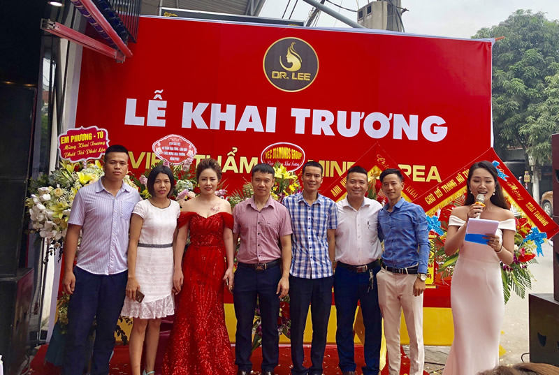 Khai trương thẩm mỹ viện Mine Korea