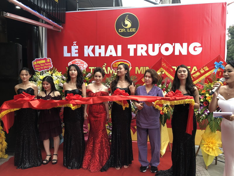 Khai trương thẩm mỹ viện Mine Korea
