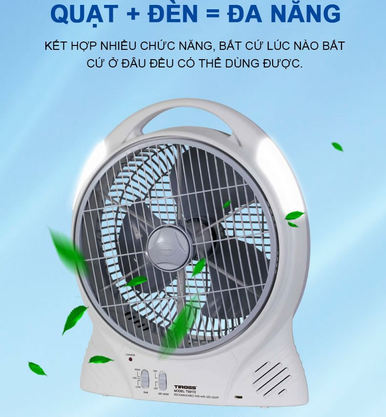 Quạt tích điện năng lượng mặt trời Vinh Nghệ An