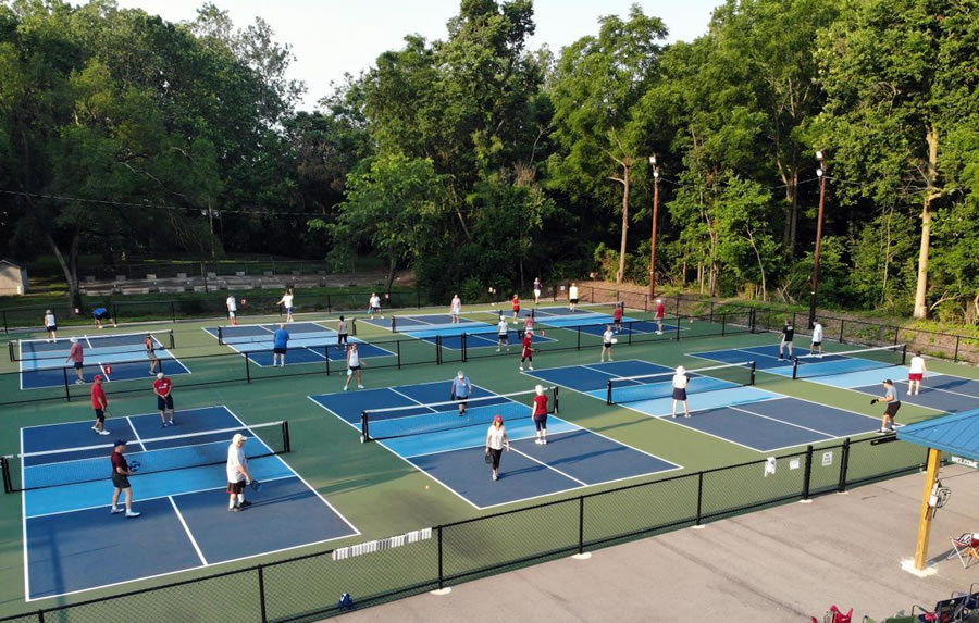 Thi công sơn xây dựng sân Pickleball Vinh Nghệ An