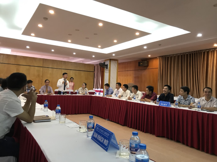 Hình ảnh VEC Stars Group kết nạp thành viên