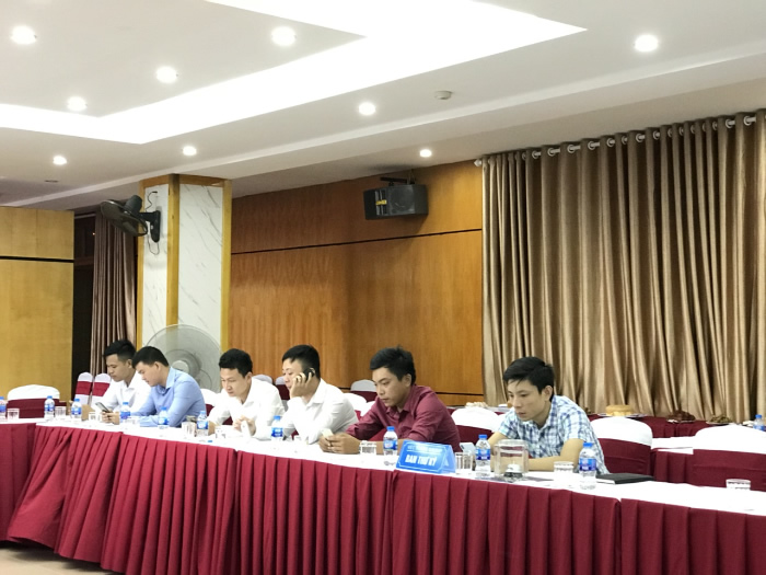 Hình ảnh VEC Stars Group kết nạp thành viên