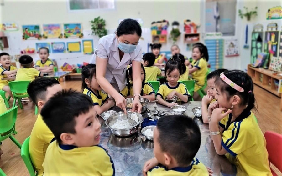 Thực phẩm trường học, suất ăn công nghiệp Vinh Nghệ An